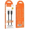 Hoco X115 USB Kabel, 240W Type-C to Type-C qara