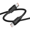 Hoco X115 USB Kabel, 240W Type-C to Type-C qara