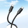 Hoco X115 USB Kabel, 240W Type-C to Type-C qara
