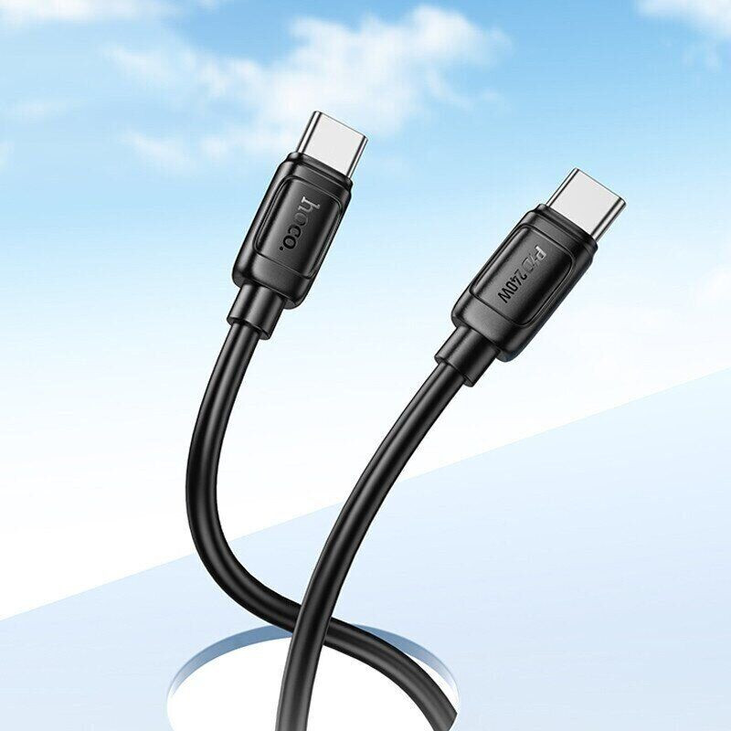 Hoco X115 USB Kabel, 240W Type-C to Type-C qara
