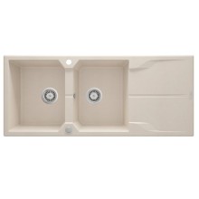 Mətbəx çanağı Deante Andante ZQN 5213, 50x116 sm, qranit, bej