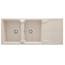 Mətbəx çanağı Deante Andante ZQN 5213, 50x116 sm, qranit, bej