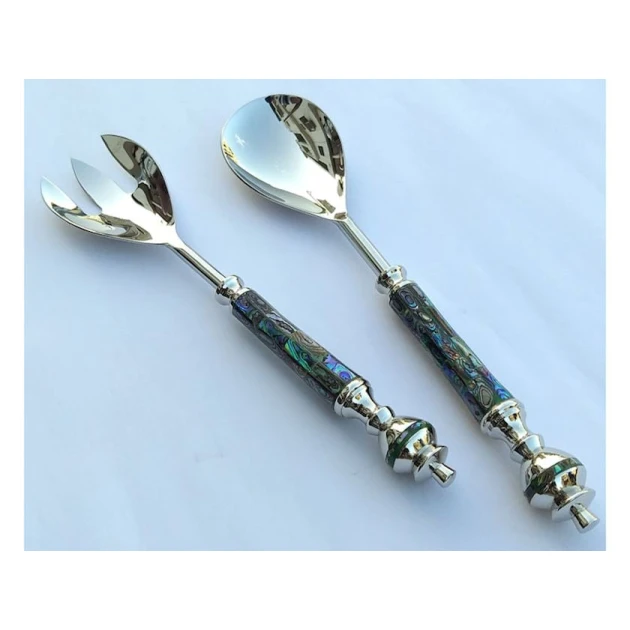 Набор для салата Porland Pernel, серебристый, 2 предмета Набор для салата Porland Pernel, серебристый, 2 предмета