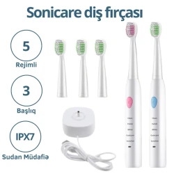 Зубная электрощетка 5 режимов, товар в ассортименте Зубная электрощетка 5 режимов, товар в ассортименте