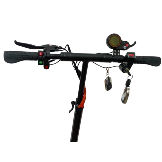 Электроскутер M6787, черный/красный Электроскутер M6787, черный/красный