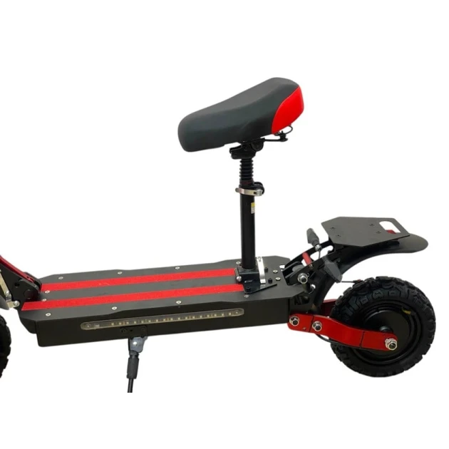 Электроскутер M6787, черный/красный Электроскутер M6787, черный/красный