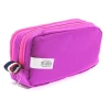 Школьный пенал U.S.Polo K20217, 21x7x11 см, сиреневый Школьный пенал U.S.Polo K20217, 21x7x11 см, сиреневый