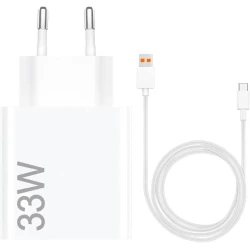 Сетевое зарядное устройство Xiaomi MDY-11-EZ USB-A 33W, Белый