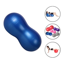 Фитбол Gymnic 1062 в форме груши, ПВХ, голубой, 70 см