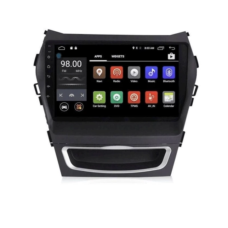 Автомобильный монитор NAVO для Hyundai Santa Fe 2013-2017 (Amplifier)