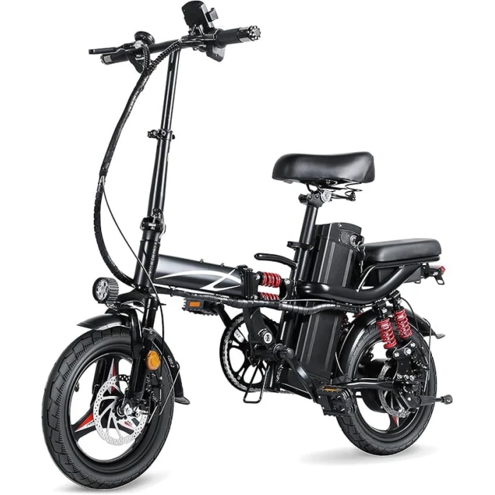 Elektrik velosiped Yonglite Z6, alüminium, 400 Vt, qara Elektrik velosiped Yonglite Z6, alüminium, 400 Vt, qara