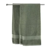 Полотенце банное JYSK Karlstad By Kronborg, 100x150 см, хлопок, зеленый