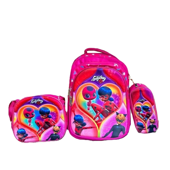 Məktəbli bel çantası 3-ü 1-də LadyBug CB56BUG80, rəngbərəng Məktəbli bel çantası 3-ü 1-də LadyBug CB56BUG80, rəngbərəng