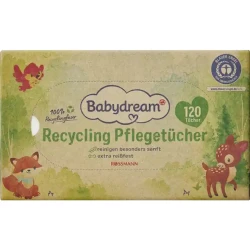 Салфетки в коробке Babydream, белые, 120 шт