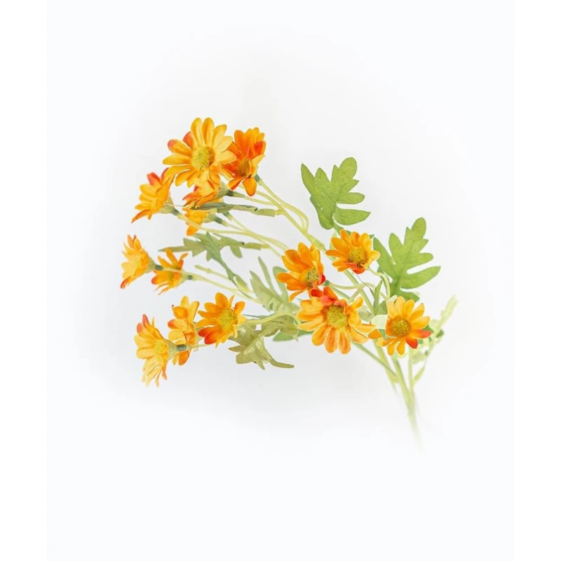Искусственный цветок Hom-me 104295 Хризантема, 60 см, оранжевый