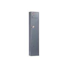 Silah seyfi AIKO Чирок 1520, açarlı, boz