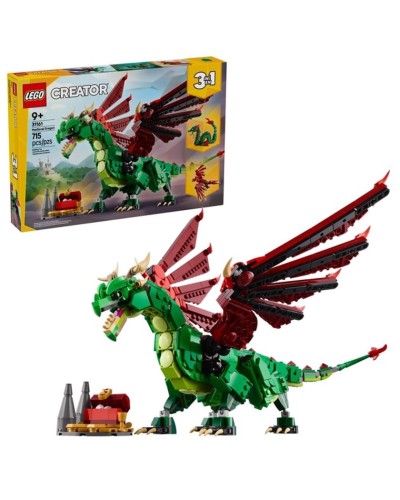 Konstruktor LEGO Creator 31161 Medieval Dragon, 715 element
