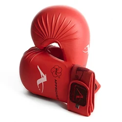 Перчатки для карате Arawaza размер M, Красный