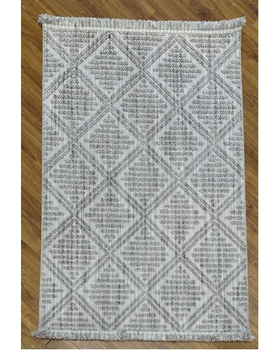 Xalça Natural halı Cozy CZY03GREY, 120х180 sm, polyester, boz