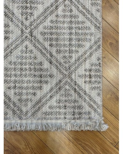 Xalça Natural halı Cozy CZY03GREY, 120х180 sm, polyester, boz