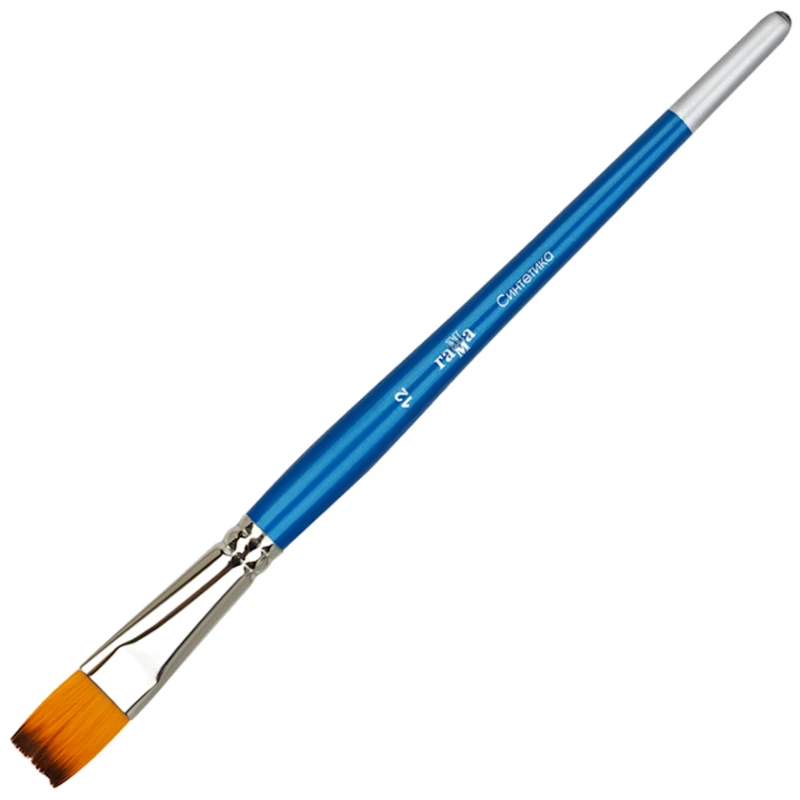 Кисть Гамма № 12, Синтетика, Плоская Кисть Гамма № 12, Синтетика, Плоская