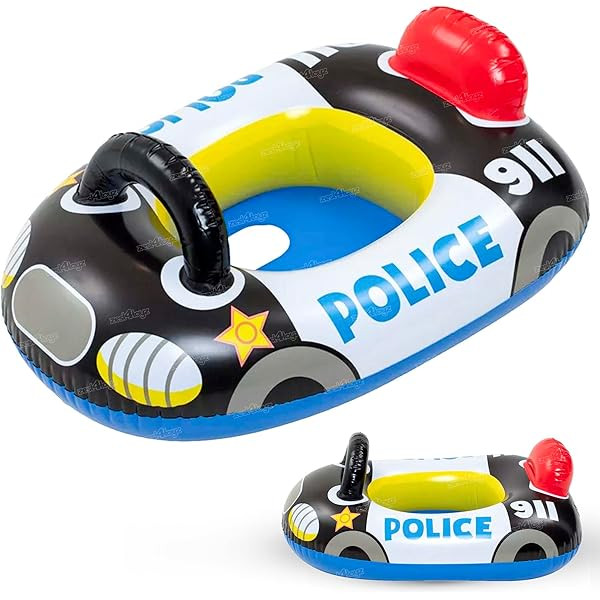 Şişirmə halqa Polis maşını fiquru TR38, 3 yaş