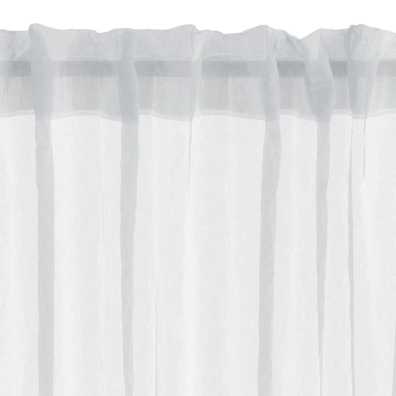 Занавес JYSK Bolmen 1x140x300 см, белый Занавес JYSK Bolmen 1x140x300 см, белый