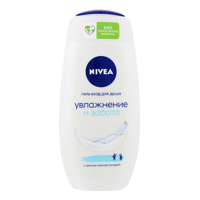 Duş geli-qulluq Nivea Nəmləndirmə və qayğı 250 ml