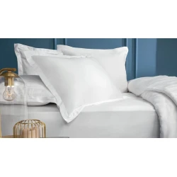 Комплект наволочек Yataş Maisy, 2 шт, 50х70 см, бамбук/хлопок, белый