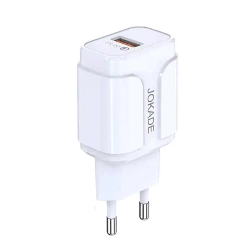 Сетевое зарядное устройство Jokade JB019 18W, Белый Сетевое зарядное устройство Jokade JB019 18W, Белый