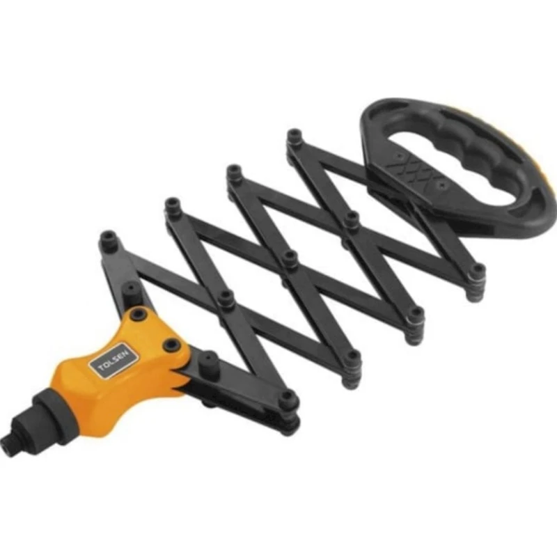 Рычажно-складной заклепочник Tolsen 43100, алюминий/сталь