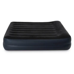 Кровать надувная Intex Pillow Rest Raised Bed 64124, черный, 152х203х42 см Кровать надувная Intex Pillow Rest Raised Bed 64124, черный, 152х203х42 см