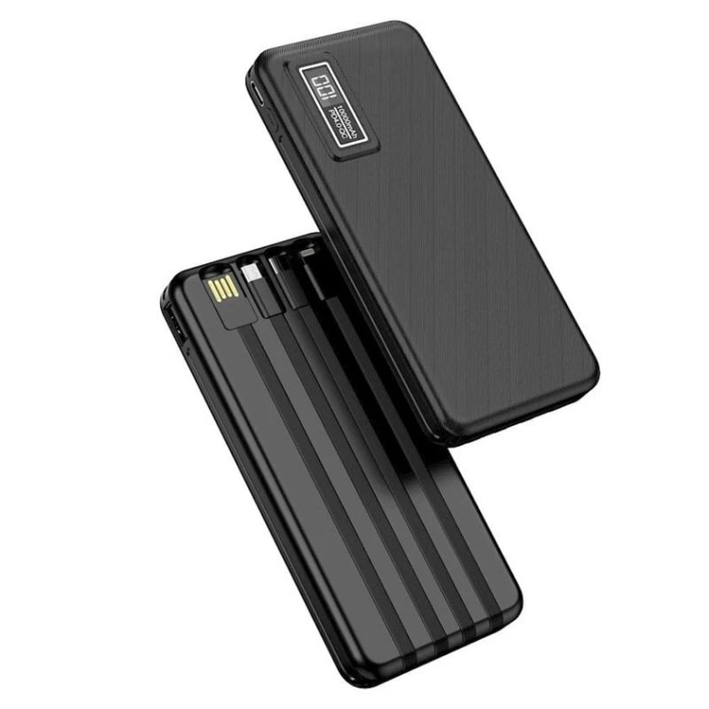 Внешний аккумулятор Aspor A300 10000 mAh Black