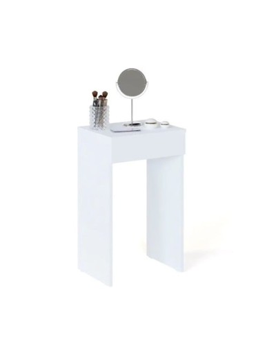 Makiyaj masası Art Mebel, laminat, 75x45x35 sm, ağ