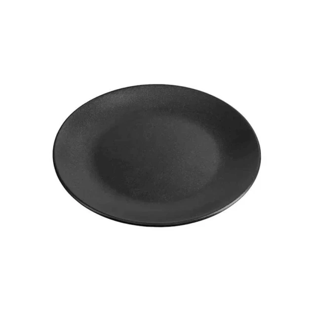 Тарелка Porland Seasons, фарфор, черный, 20 см Тарелка Porland Seasons, фарфор, черный, 20 см