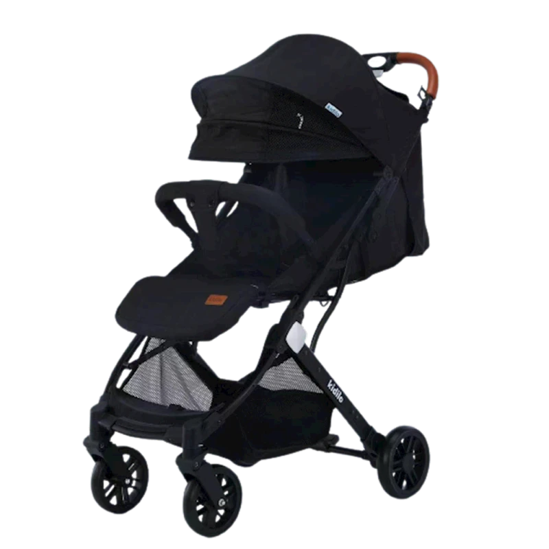 Детская коляска ST200 Black, черная