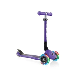 Детский самокат Globber Junior, алюминий/пластик, фиолетовый Детский самокат Globber Junior, алюминий/пластик, фиолетовый