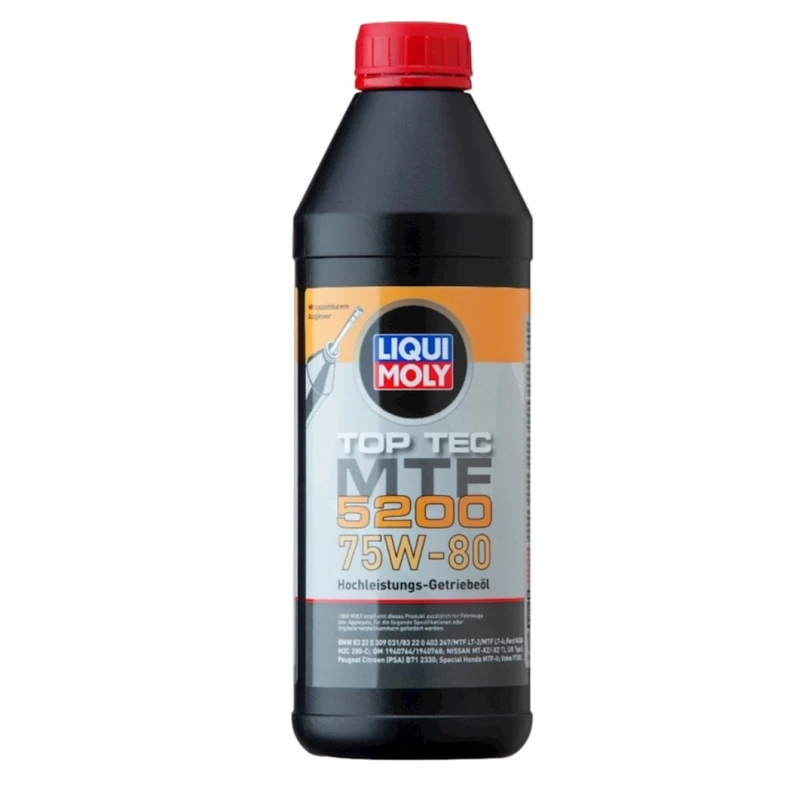 Трансмиссионное масло Liqui Moly Top Tec MTF 5200 75W-80, 1 L