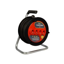 Şnur sarma ilə uzadıcı Bylion MK5015, 3x1.5 mm, 50 m, 4-rozetkalı