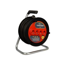 Şnur sarma ilə uzadıcı Bylion MK5015, 3x1.5 mm, 50 m, 4-rozetkalı