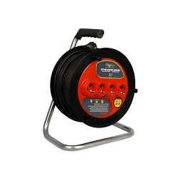 Удлинитель с намоткой шнура Bylion MK5015, 3x1.5 мм, 50 м, 4-розеточный Удлинитель с намоткой шнура Bylion MK5015, 3x1.5 мм, 50 м, 4-розеточный