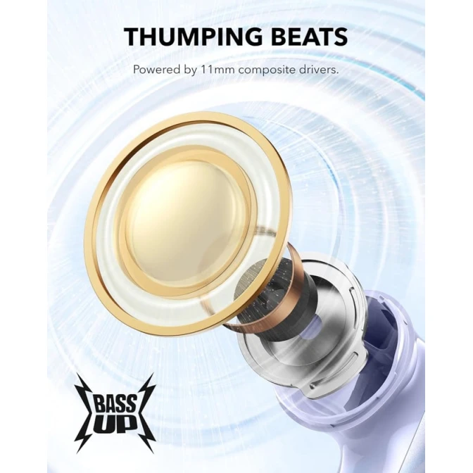 Беспроводные наушники Soundcore P40i Purple Беспроводные наушники Soundcore P40i Purple