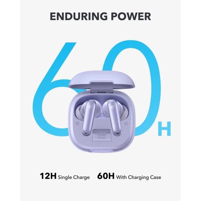 Беспроводные наушники Soundcore P40i Purple Беспроводные наушники Soundcore P40i Purple