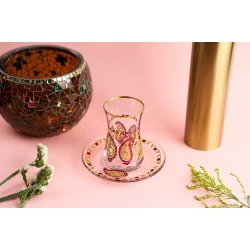 Çay dəsti Buta Glass EA00061, 12 parça, şüşə, şəffaf