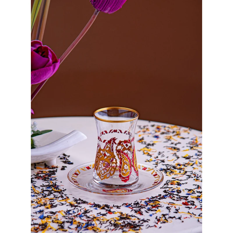 Набор чайный Buta Glass EA00061, 12 предметов, стекло, прозрачный Набор чайный Buta Glass EA00061, 12 предметов, стекло, прозрачный