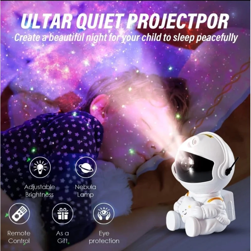 Детский ночник Kosmonavt Pro_91916, белый Детский ночник Kosmonavt Pro_91916, белый