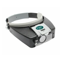 Лупа Pro'sKit MA-016, налобная, светодиодная Лупа Pro'sKit MA-016, налобная, светодиодная