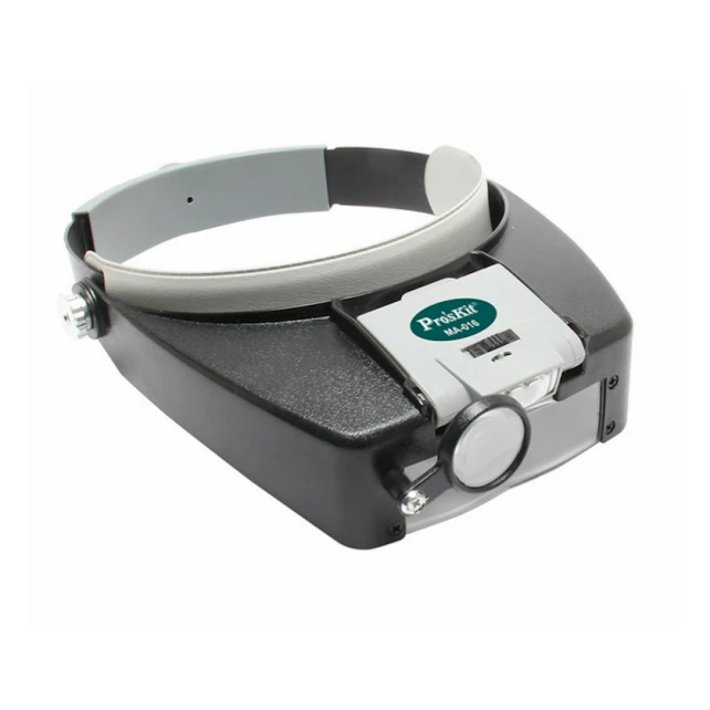 Лупа Pro'sKit MA-016, налобная, светодиодная