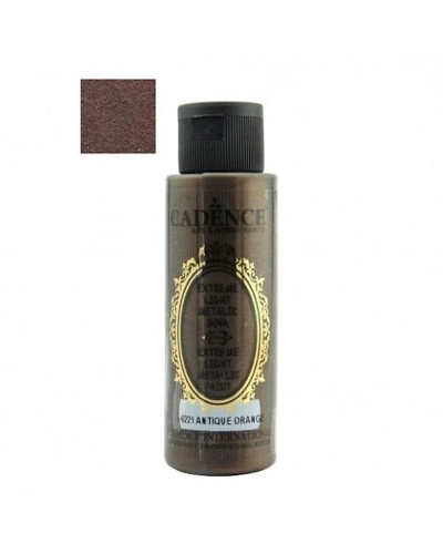 Akril boya-metallik Cadence Extreme Light Metallic 6221 Antique Orange 70 ml