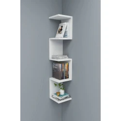 Полка Zuzi Bəyaz ev_12551113, ЛДСП, белый, 23x23x111 см Полка Zuzi Bəyaz ev_12551113, ЛДСП, белый, 23x23x111 см